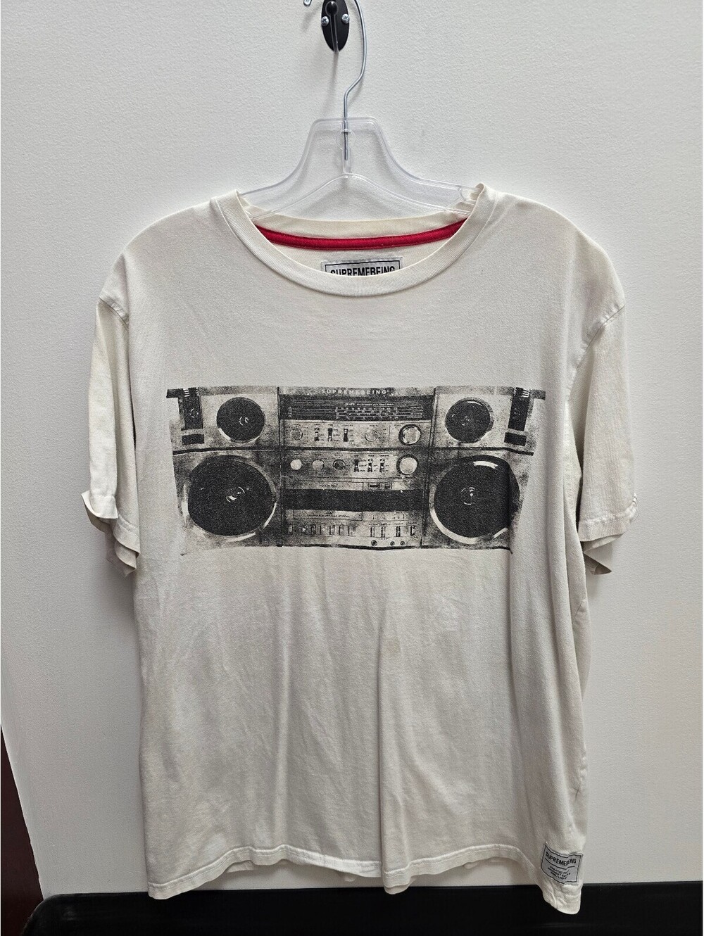 Supremebeing XL Boombox Graphic T-Shirt Streetwear